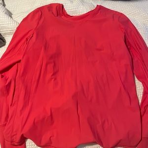 Dry fit lululemon open back design shirt , very lightweight and comfortable